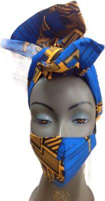 Head wrap and Mask Set