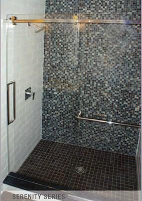 glass shower doors