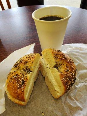 Coffee & Bagel