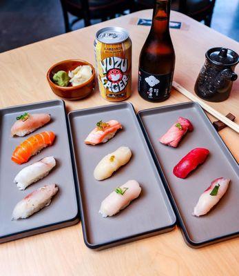 Casual Omakase served in a friendly, inviting neighborhood setting