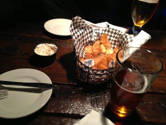 Hot chips and third shift beer!