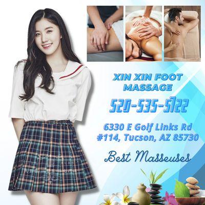 Xin Xin Foot Massage
 6330 E Golf Links Rd #114, Tucson, AZ 85730
 Call us at 520-535-5722