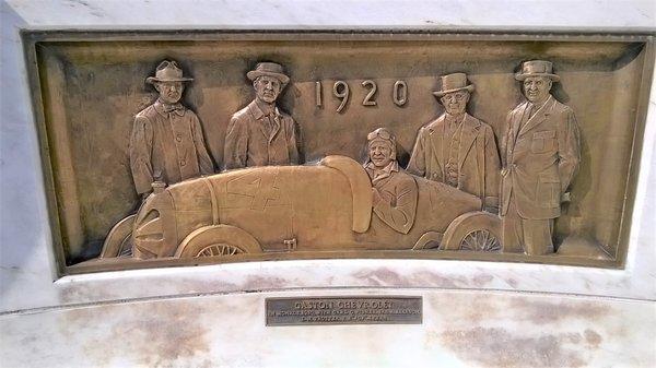 Relief of Gaston Chevrolet by Adolph Wolter