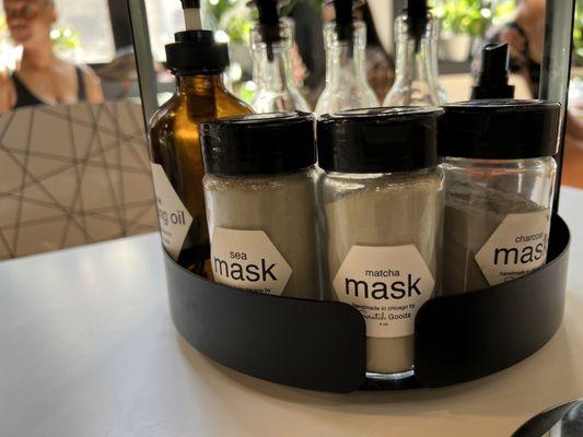 Powder masks