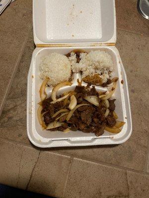 Mongolian beef