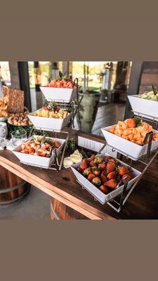 Fresh fruit display