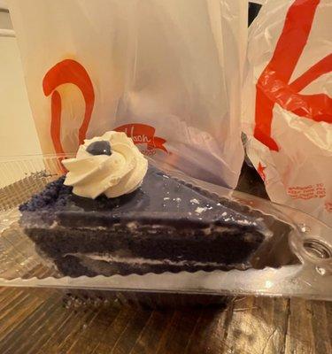 Ube Overload Cake to go $5.09