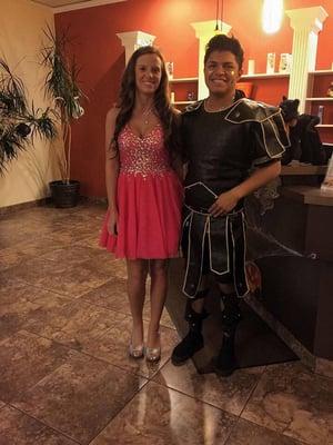 Customer Amelia M. Participated in our Halloween Costume Contest and won 200 worth of upgrades