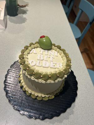 Custom birthday cake