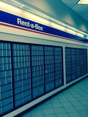 Rent -A- Box, could be very useful for at home business.