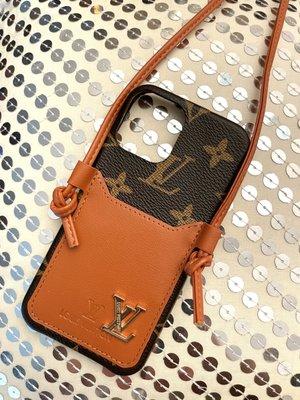 Beautiful iPhone LV Case with shoulder strap, and card pocket at awesome prices, come see for your self. and pamper your self :)