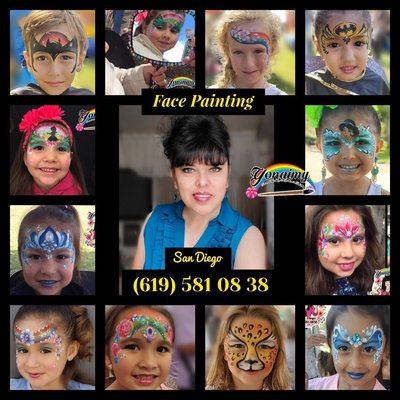 Face painting.