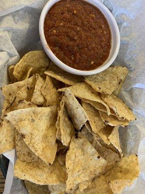 Complimentary chips & salsa