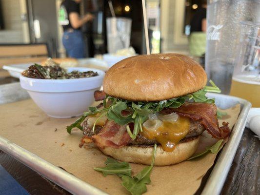 Truffle burger