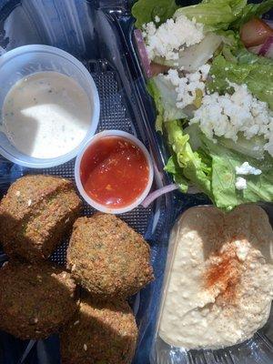 17. Falafel Plate