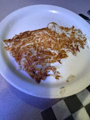 Hash brown (half order)