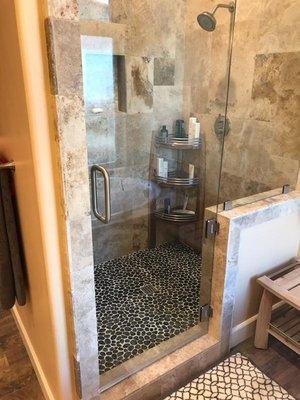 Custom bath and shower install