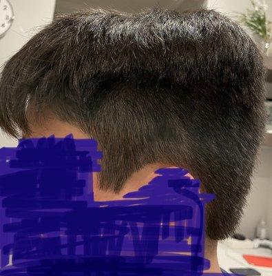 Terrible haircut/other side