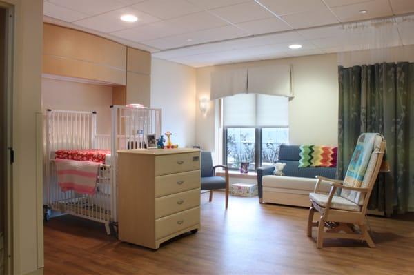 A room inside the Pediatric Specialty Hospital