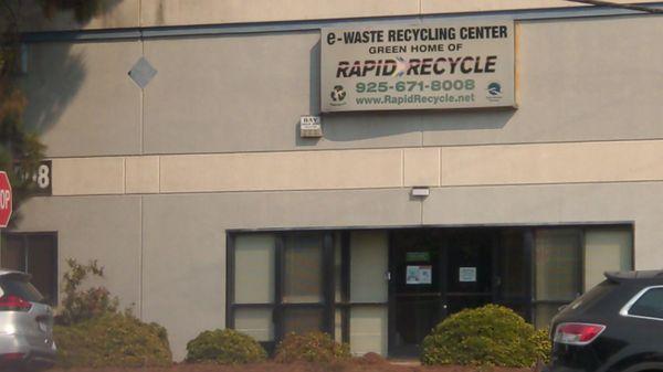 E-waste recycling at Rapid Recycle