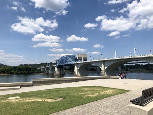 View of Chief John Ross Bridge.