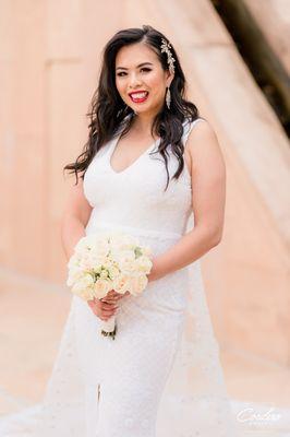 Noguchi Garden, Costa Mesa Wedding