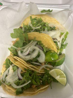 Taco Tuesday special-3 street tacos