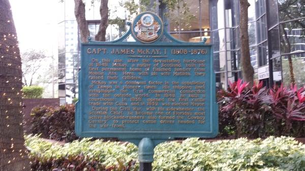 Captain James McKay Historical Marker