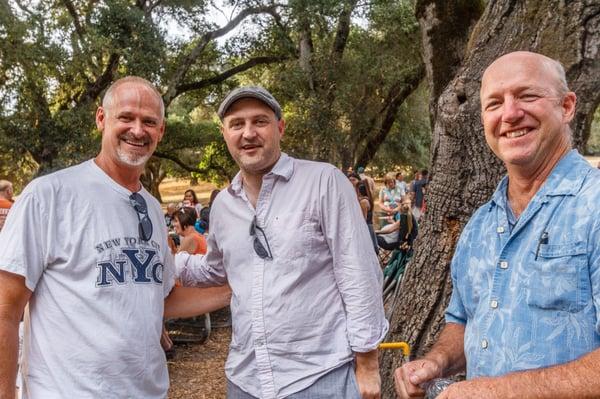 Some of our pastors at a summer BBQ.