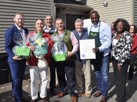 Thank You Mayor Domenic J Sarno, Anthony Puppolo Jr., Timothy Ryan, Tracye Whitfield, Justin Roberts and residents of Springfield!