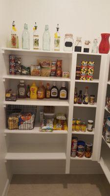 After Pantry Organization