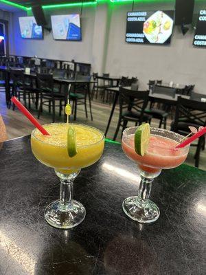 Yummy blended margaritas!