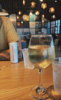 Glass of Sauvignon Blanc