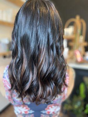 Soft balayage