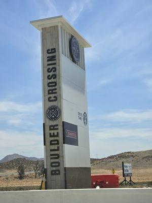 In the new Boulder Crossing Shopping Center