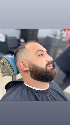 Haircut and beard service