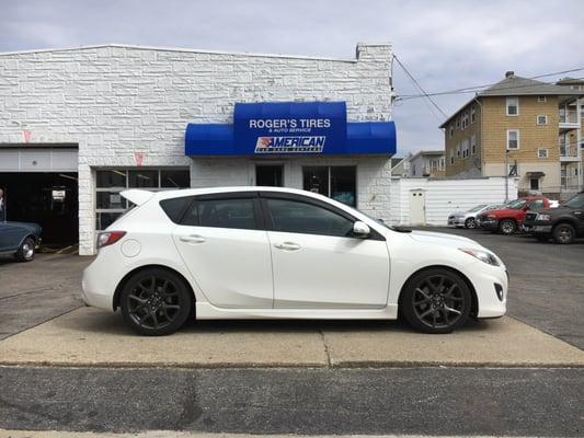 Mazdaspeed3 at Roger's Tires