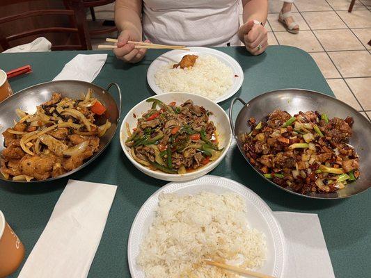 Red Pepper Fish Fillets, 小炒肉，辣子鸡