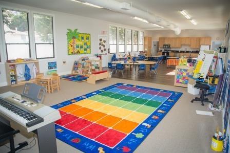 Our classroom is clean, light, bright and spacious allowing for maximum learning and exploration.