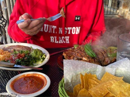 Carne Asada dish! Excellent!!