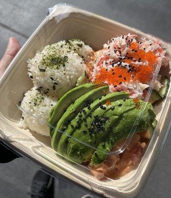 mexi-cali poke bowl $20.90