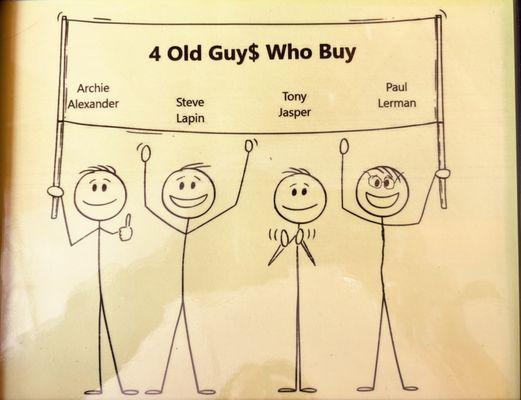 4 Old Guy$ Who Buy