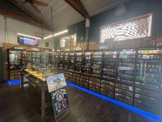 Interior of our original Olympia Eastside Dispensary