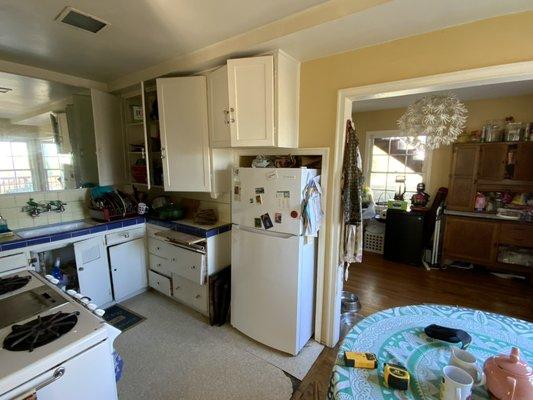 Full kitchen Remodel before