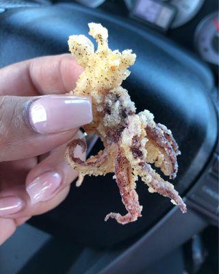 Crispy calamari!