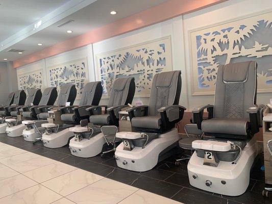 Pedicure chairs