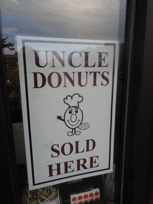 They have donuts too - from Uncle Donuts in St. Croix.