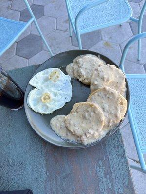 Biscuits and gravy