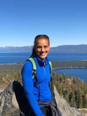 Beautiful and challenging hike in lake Tahoe 2018.