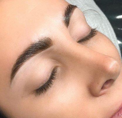 Brow lamination